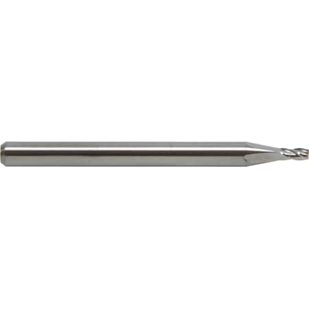 Tuffcut Gp 4 Flute End Mill Stub, 1/64